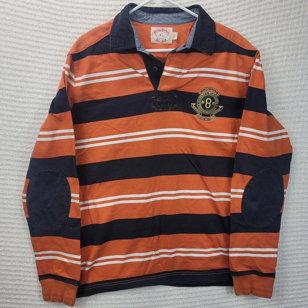 Brooks Brothers Rugby Crest 1818 New York Boston Size XL BB8 Multicolor EUC 1/4